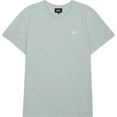 Dalix Womens Bow Lightweight Everyday Tee In Green