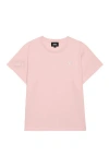 Dalix Womens Bow Lightweight High Waisted Tee In Pink