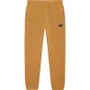 Dalix Womens Butterfly Heavy Weight Fleece Sweatpant Pant In Peanut