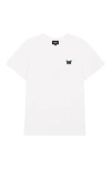 Dalix Womens Butterfly Lightweight Everyday Tee In White