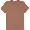Dalix Womens Espresso Martini Jersey Relaxed Tee