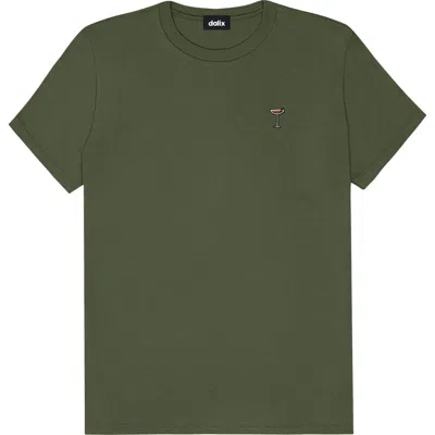 DALIX DALIX WOMENS ESPRESSO MARTINI JERSEY RELAXED TEE 