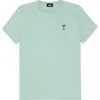 Dalix Womens Espresso Martini Jersey Relaxed Tee In Blue