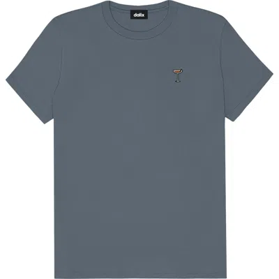 Dalix Womens Espresso Martini Jersey Relaxed Tee In Gray
