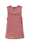 Dalix Womens Espresso Martini Muscle Tank In Pink