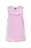 Dalix Womens Espresso Martini Muscle Tank In Pink