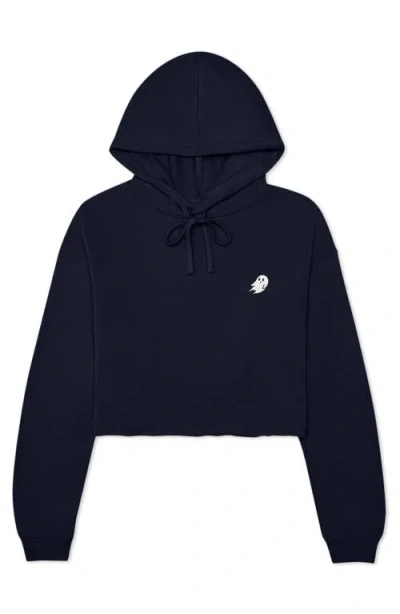 Dalix Womens Ghost Cropped Hoodie