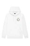 Dalix Womens Ghost Garden Hoodie In White