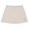 Dalix Womens Heartly Ghost Embroidered Fleece Short Sweats