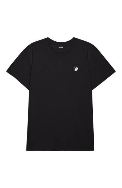 Dalix Womens Heartly Ghost Lightweight Everyday Tee In Black