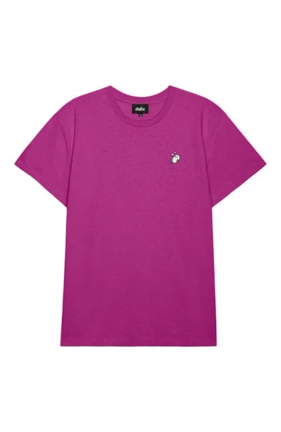 Dalix Womens Heartly Ghost Lightweight Everyday Tee In Purple