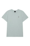Dalix Womens Heartly Ghost Lightweight Everyday Tee In Gray