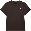 Dalix Womens Heartly Ghost Lightweight High Waisted Tee In Black