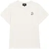 Dalix Womens Heartly Ghost Lightweight High Waisted Tee In White