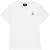 Dalix Womens Heartly Ghost Lightweight High Waisted Tee In White