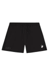 Dalix Womens Heartly Ghost Midweight Active Shorts In Black
