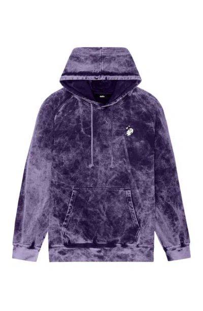 Dalix Womens Heartly Ghost Mineral Washed Hoodie