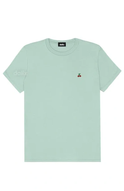 Dalix Womens Lil Cherry Jersey Tee In Blue