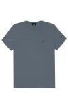 Dalix Womens Lil Cherry Jersey Tee In Blue