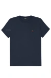 Dalix Womens Lil Cherry Jersey Tee In Blue