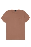 Dalix Womens Lil Cherry Jersey Tee In Brown