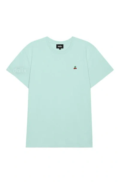 Dalix Womens Lil Strawberry Lightweight Everyday Tee In Green