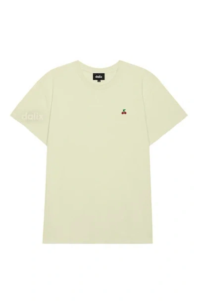 Dalix Womens Lil Cherry Lightweight Everyday Tee In Yellow