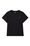 Dalix Womens Lil Cherry Lightweight High Waisted Tee In Black