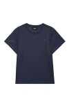 Dalix Womens Lil Cherry Lightweight High Waisted Tee In Blue