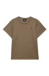 Dalix Womens Lil Cherry Lightweight High Waisted Tee In Brown