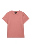 Dalix Womens Lil Cherry Lightweight High Waisted Tee In Red