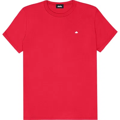 Dalix Womens Lil Cloud Lightweight Jersey Tee In Red