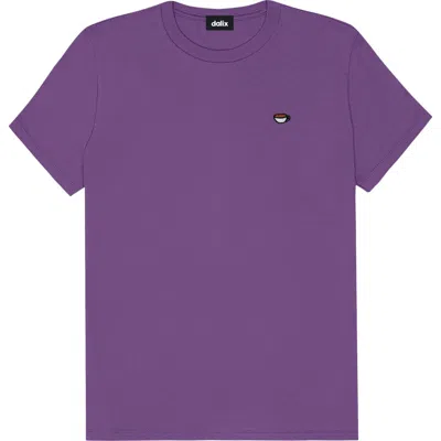 Dalix Womens Lil Coffee Jersey Tee In Purple