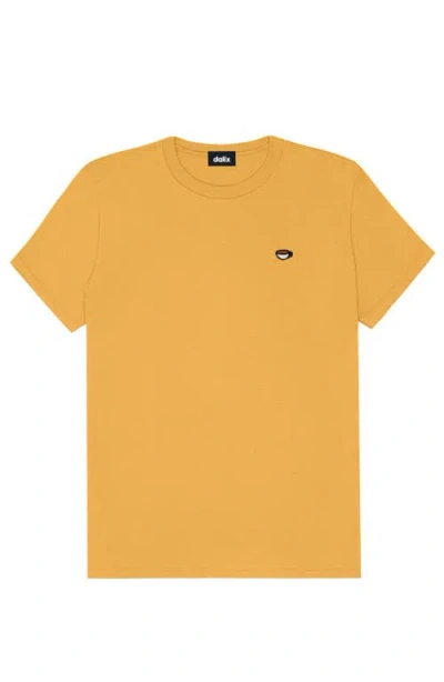 Dalix Womens Lil Coffee Jersey Tee In Yellow
