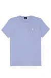 Dalix Womens Lil Flower Lightweight Jersey Tee In Blue
