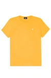 Dalix Womens Lil Flower Lightweight Jersey Tee In Gold