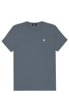 Dalix Womens Lil Flower Lightweight Jersey Tee In Blue