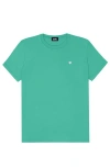 Dalix Womens Lil Heart Jersey Relaxed Tee In Blue