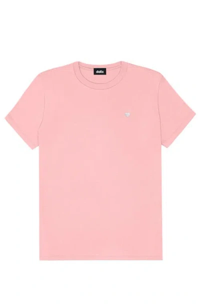 DALIX DALIX WOMENS LIL HEART JERSEY RELAXED TEE