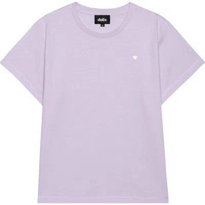 Dalix Womens Lil Heart Lightweight High Waisted Tee