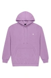 Dalix Womens Lil Heart Midweight Hooded Sweatshirt In Purple