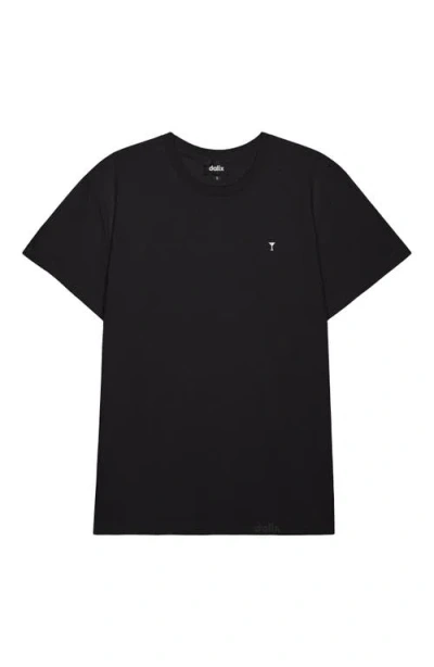 Dalix Womens Lil Martini Lightweight Everyday Tee In Black