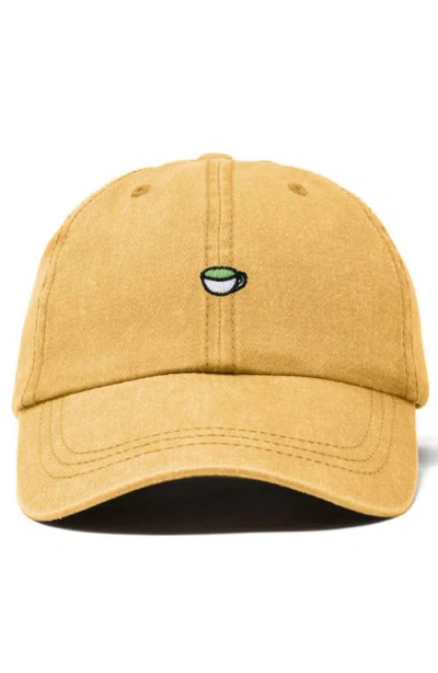 Dalix Womens Lil Matcha Everyday Dad Cap In Gold