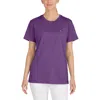 Dalix Womens Lil Matcha Jersey Tee In Purple