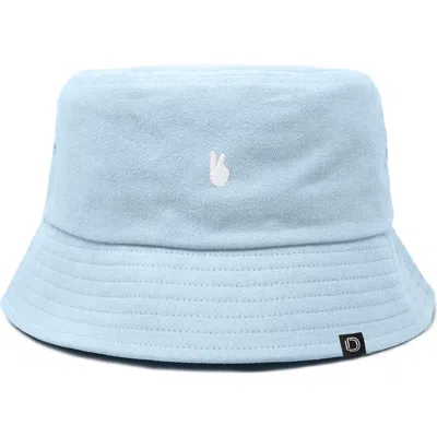 Dalix Womens Lil Peace Sign Cotton Bucket Hat