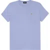 Dalix Womens Lil Peach Jersey Tee In Blue