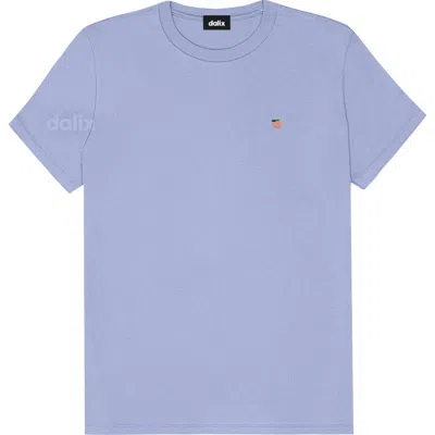 Dalix Womens Lil Peach Jersey Tee In Blue