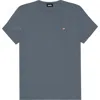 Dalix Womens Lil Peach Jersey Tee In Blue