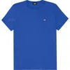 Dalix Womens Lil Peach Jersey Tee In Blue