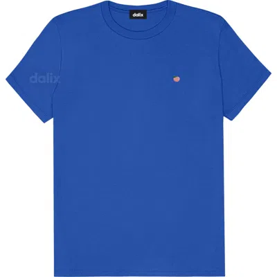 Dalix Womens Lil Peach Jersey Tee In Blue